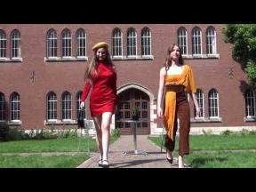 Preview image for the video "Presentatie eindwerken 7de jaar Creatie en patroonontwerpen".